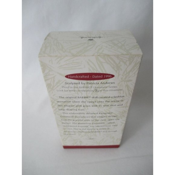Hallmark Keepsake Ornament Barbie Doll Collectors Series Enchanted Evening IOB - Picture 9 of 11